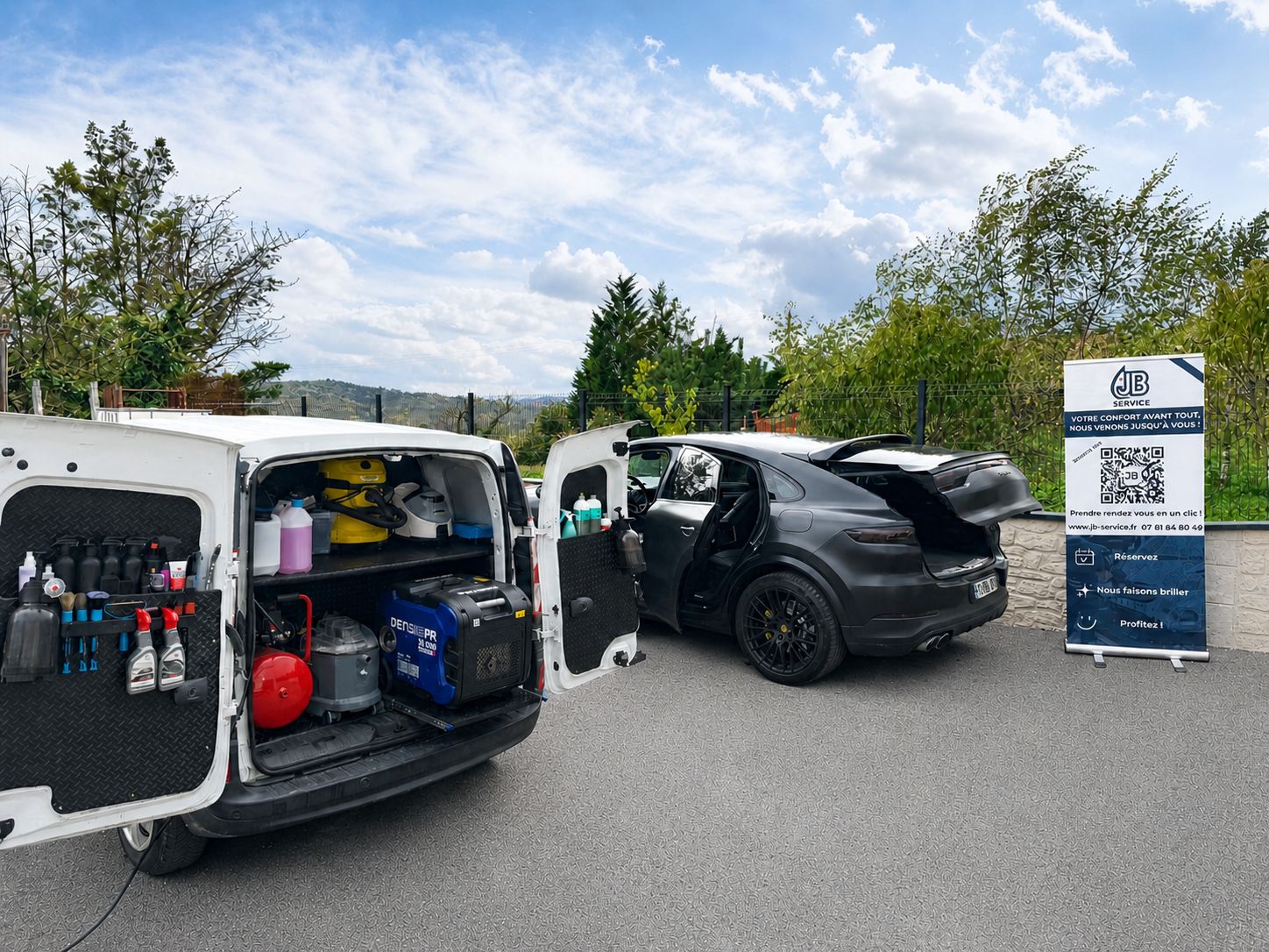 Véhicule, à votre adresse - JB Service Lyon