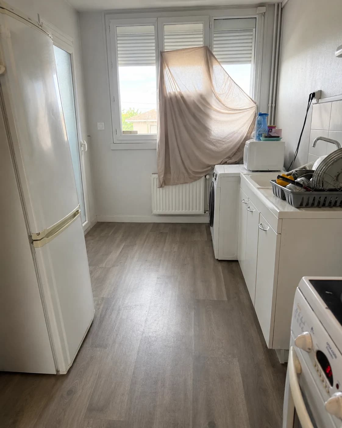 Cuisine propre et rangée après nettoyage JB Service