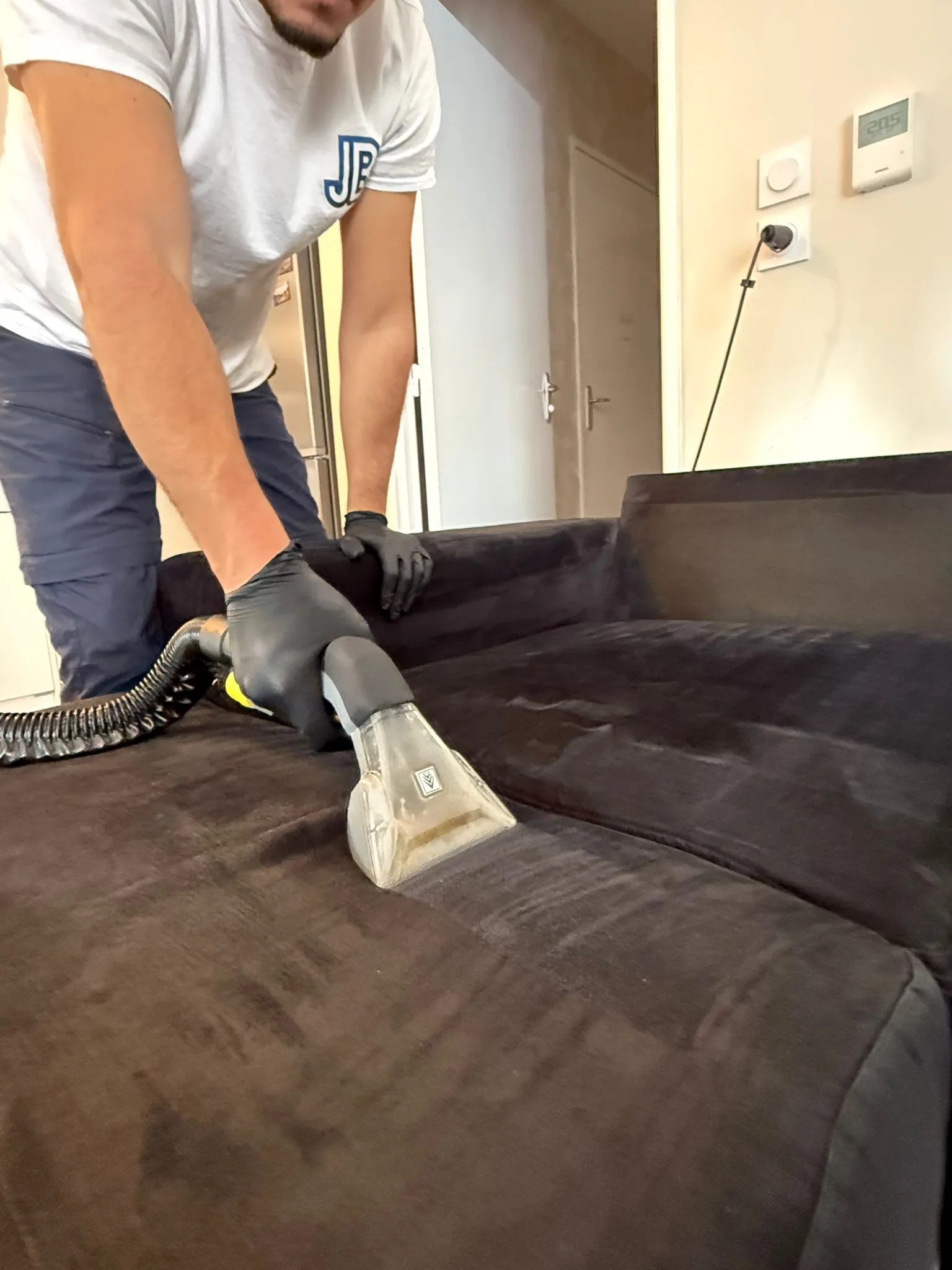 Nettoyage matelas injection-extraction JB Service Lyon