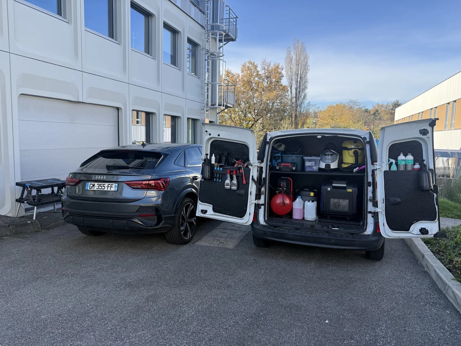 Camion atelier mobile JB Service Lyon