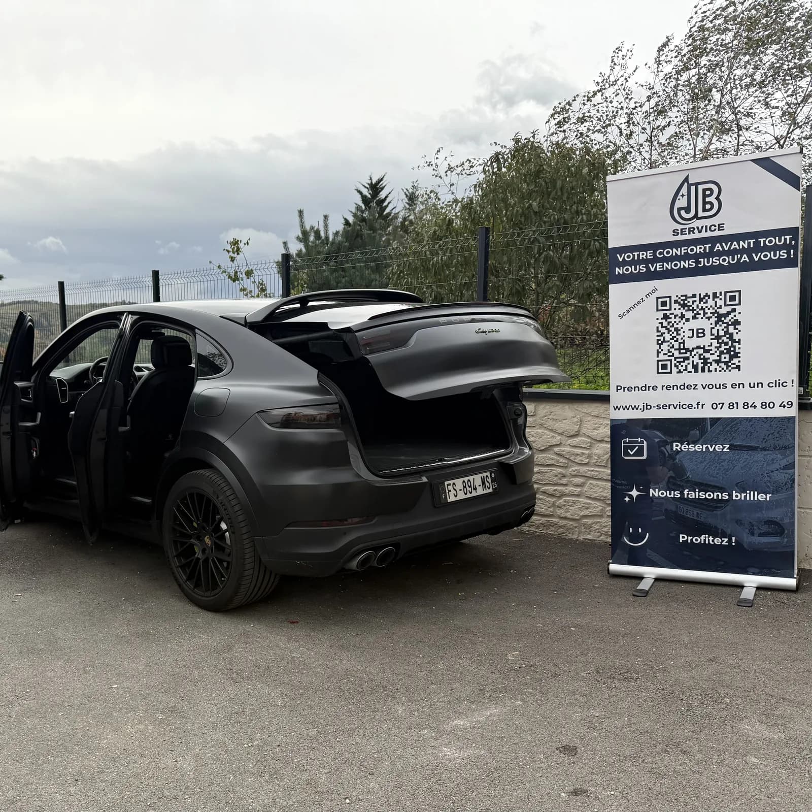 Nettoyage de véhicule à domicile à Lyon par JB Service